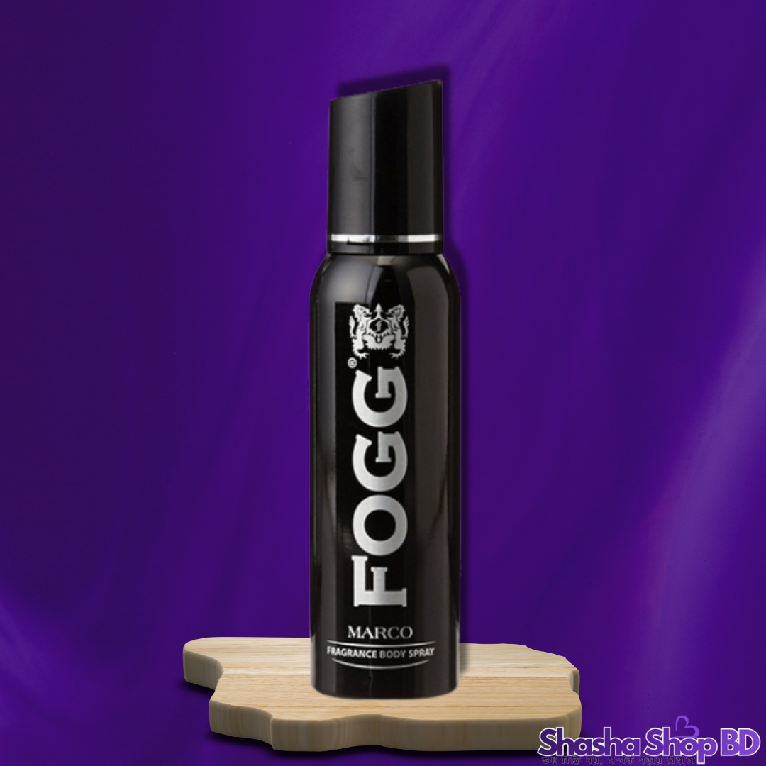 Fogg Marco Fragrance Body Spray – 120ml (Bold, Sophisticated & Long-lasting – আপনার ব্যক্তিত্বে যোগ করুন এক অনন্য স্মার্ট আবেশ!)
