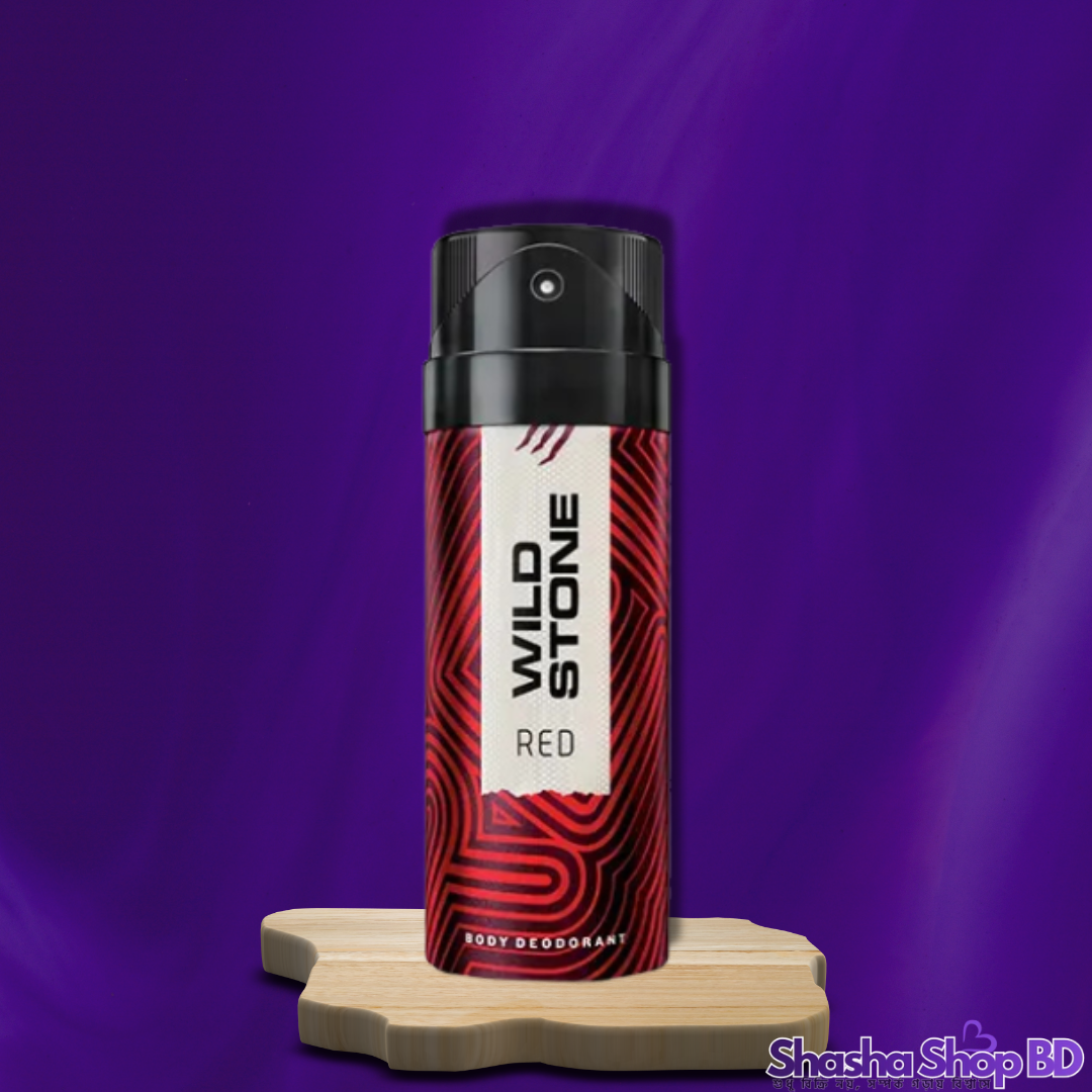 Wild Stone Red Deodorant Body Spray – 150ml (Bold, Energetic & Irresistible – আপনার সাহসিকতা আর স্মার্টনেসের এক অনন্য বহিঃপ্রকাশ!)