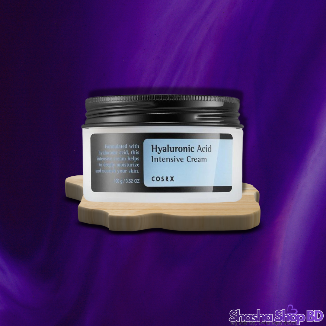 Cosrx Hyaluronic Acid Intensive Cream (100g) (Deep Hydration, Moisture Lock & Skin Plumping – আপনার ত্বকের শুষ্কতা দূর করে দিবে জাদুকরী সতেজতা!)