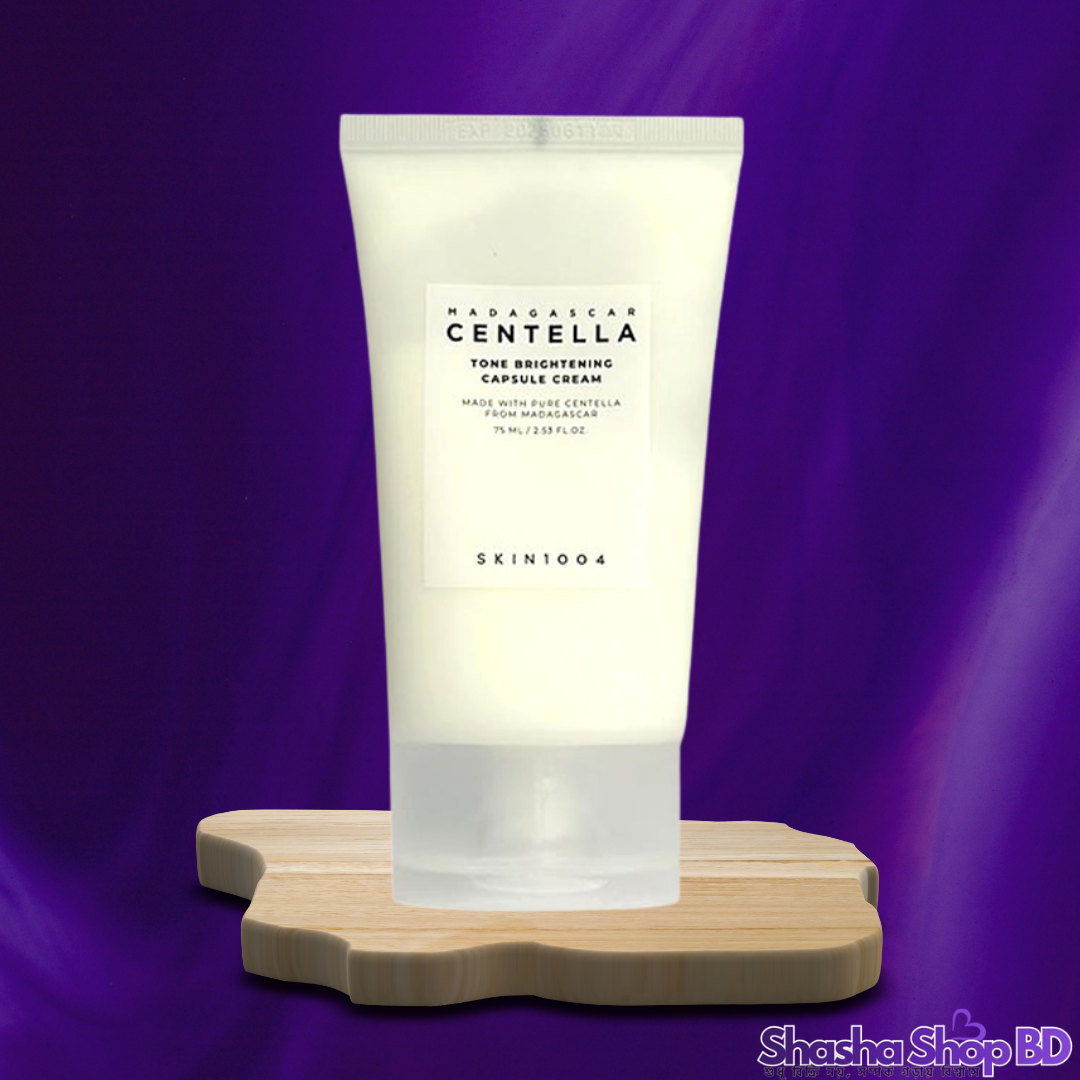 SKIN1004 Madagascar Centella Tone Brightening Capsule Cream (75ml) (Soothing Brightening, MadeWhite™ & Capsule Technology – সংবেদনশীল ত্বকের উজ্জ্বলতায় কোরিয়ান মাস্টারপিস!)