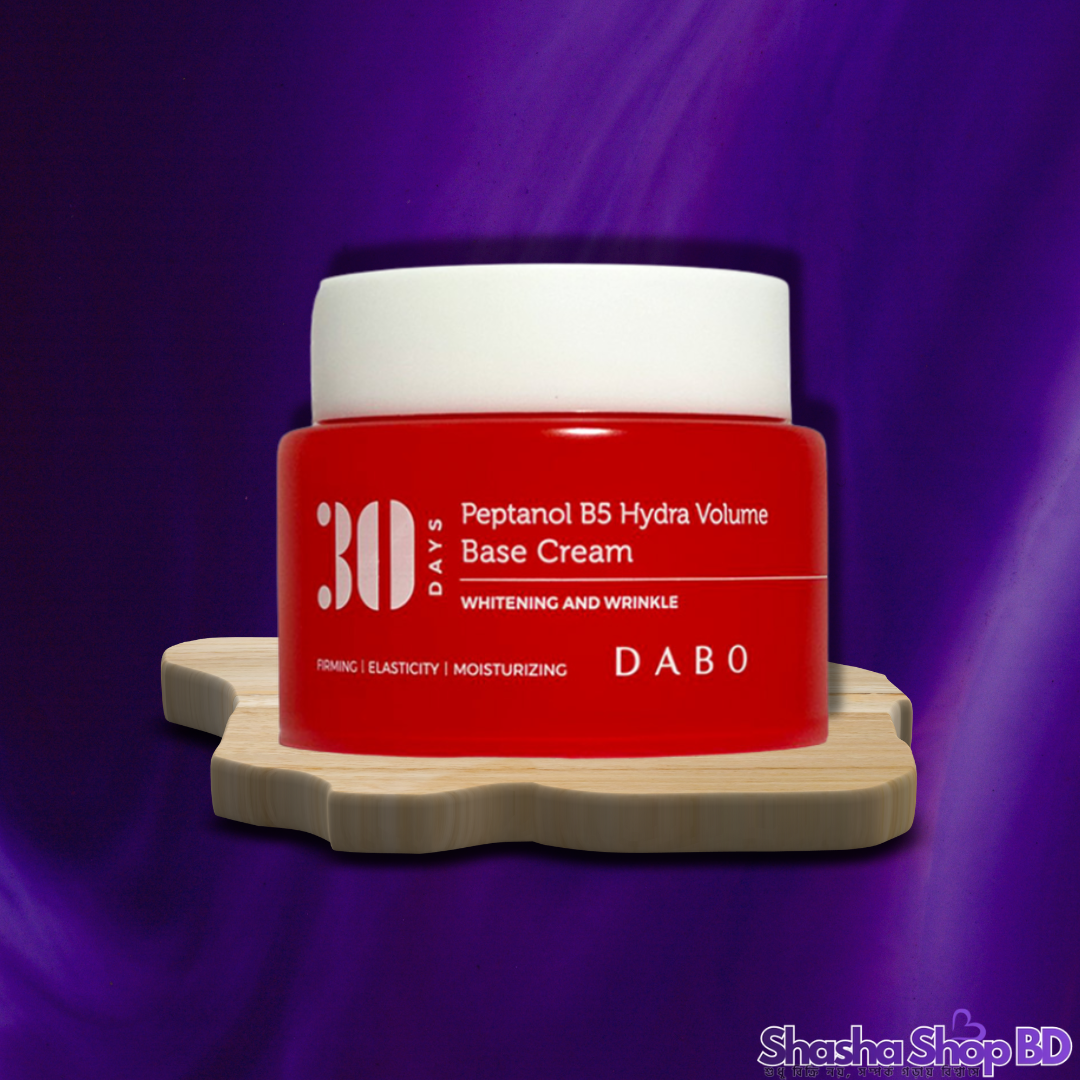 Dabo 30 Days Peptanol B5 Hydra Volume Base Cream (100ml) (Peptide + Panthenol Power, Deep Hydration & Skin Volumizing – মাত্র ৩০ দিনে পান ভরাট, সজীব এবং উজ্জ্বল ত্বক!)