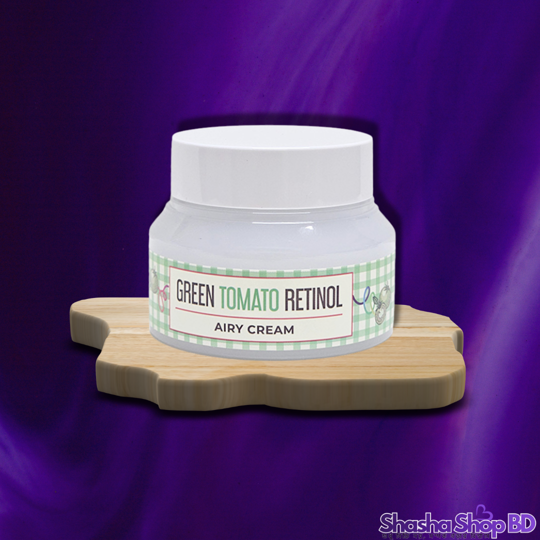 Dabo Green Tomato Retinol Airy Cream (60ml) (Pore Tightening, Anti-Aging & Glass Skin Glow – বড় লোমকূপ এবং বয়সের ছাপ দূর করার আধুনিক সল্যুশন!)