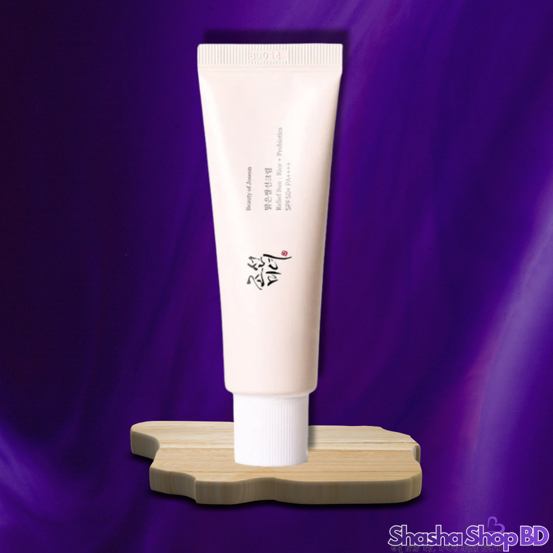 Beauty of Joseon Relief Sun : Rice + Probiotics (50ml) (SPF 50+ PA++++, Lightweight & Glowing – কোরিয়ান রূপচর্চার সেই বিখ্যাত 'ভাইরাল' সানস্ক্রিন!)