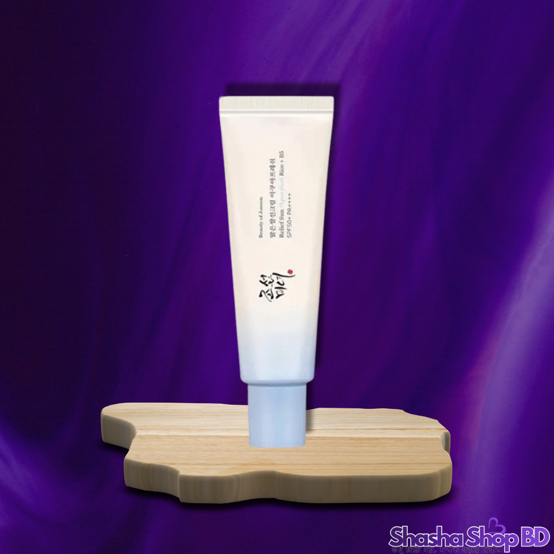 Beauty of Joseon Relief Sun Aqua-Fresh : Rice + B5 (50ml) (SPF 50+ PA++++, Ultra-Lightweight & Deep Hydration – তৈলাক্ত ও কম্বিনেশন ত্বকের জন্য নতুন ওয়াটার-বেজড সানস্ক্রিন!)