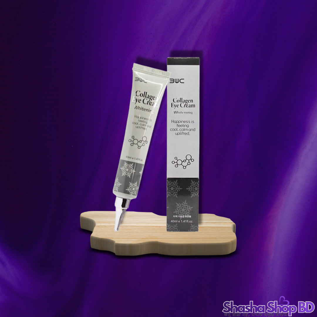 3W Clinic Collagen Eye Cream (40ml) (Elasticity & Anti-Wrinkle – কোলাজেনের শক্তিতে চোখের চারপাশের বলিরেখা দূর করে পান তারুণ্যদীপ্ত উজ্জ্বলতা!)