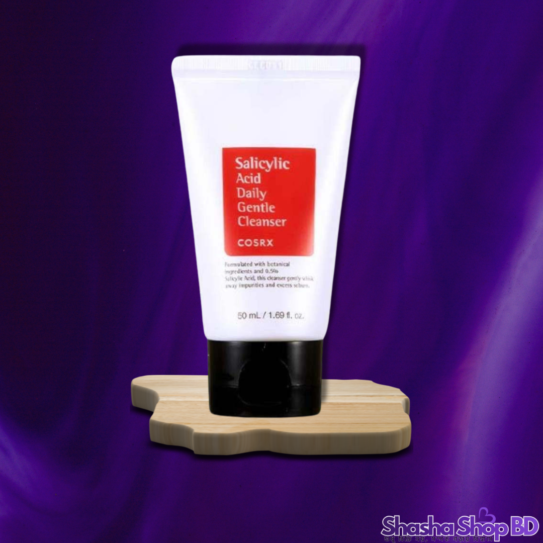 Cosrx Salicylic Acid Daily Gentle Cleanser (50ml) (Acne Fighter & Pore Specialist – ব্রণ এবং ব্ল্যাকহেডস দূর করে পান মসৃণ ও সুস্থ ত্বক!)