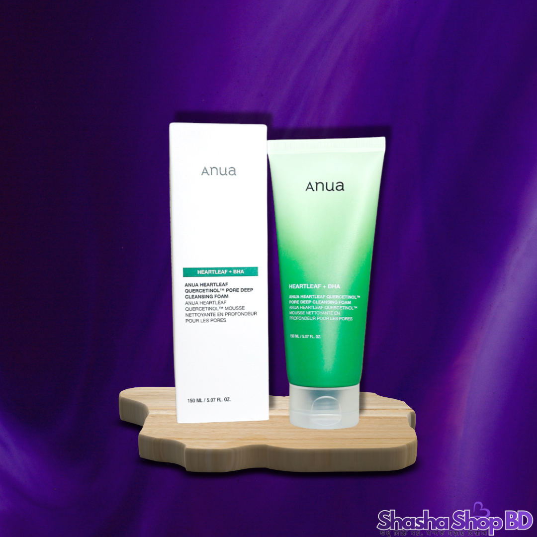 Anua Heartleaf Quercetinol Pore Deep Cleansing Foam (25ml) (Pore Expert & Skin Soothing – পোরস ক্লিন করতে এবং ত্বককে শান্ত রাখতে বর্তমানের ১ নম্বর ভাইরাল ক্লিনজার!)
