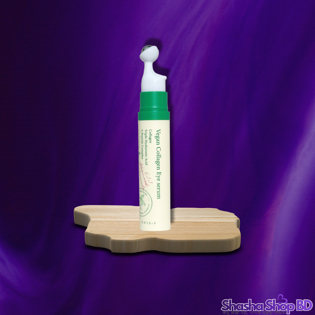 AXIS-Y Vegan Collagen Eye Serum (10ml) (Youthful Radiance & Targeted Care – ভেগান কোলাজেন এবং কুলিং টিপের জাদুতে চোখের চারপাশ হবে সতেজ ও উজ্জ্বল!)