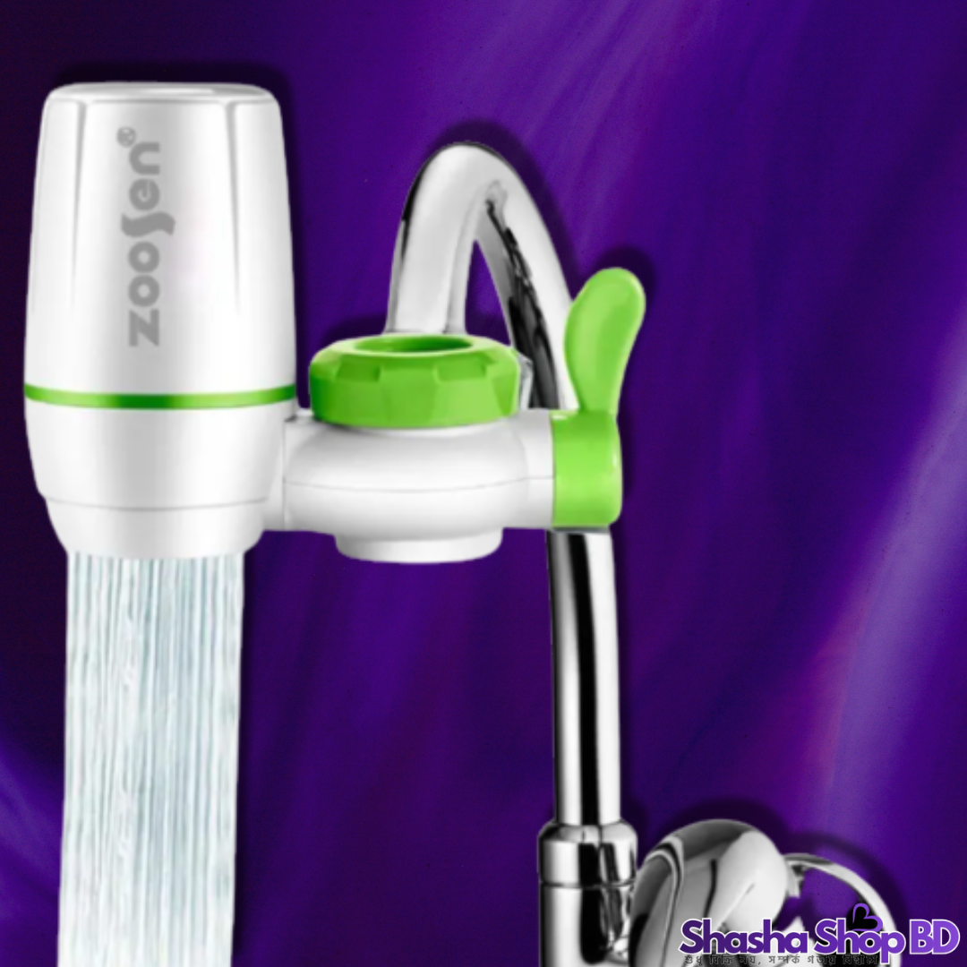 💧 Zoosen Faucet Water Purifier (Model: ZSW-010B) (Clean Water, Healthy Life – সরাসরি কলের পানিকে করুন পানযোগ্য ও নিরাপদ!)