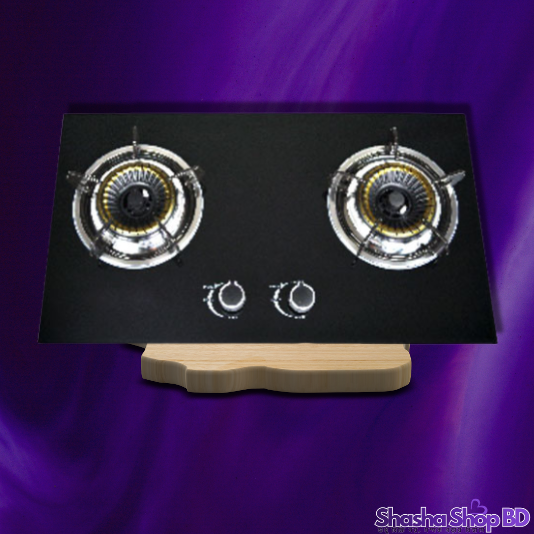 🔥 Cootaw Double Glass Burning Gas Stove (Model: YD-75L2CB) (Elegant Design & Powerful Performance – আপনার রান্নাঘরকে দিন আধুনিক ও রাজকীয় রূপ!)