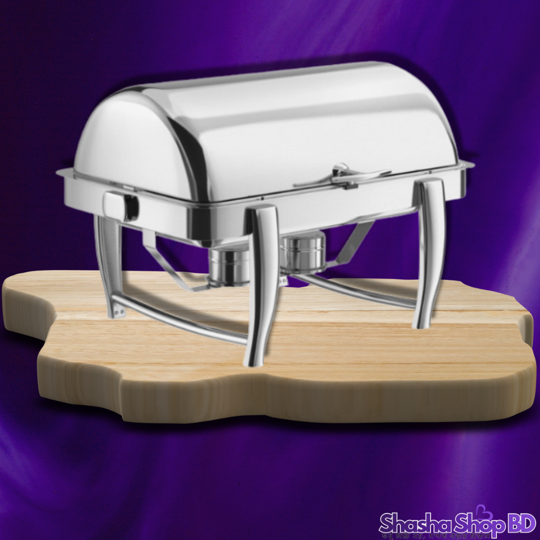 🍽️ Chafing Specialty Cookware Roll Top Dish - 8 QT (Professional Buffet Excellence – আপনার বড় আয়োজনে নিয়ে আসবে রাজকীয় আভিজাত্য!)