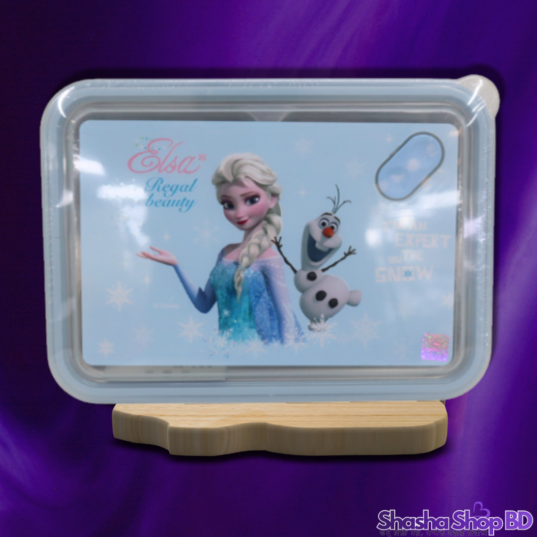 ❄️ Disney Frozen Theme Tiffin Box (Model: DZ-8275) (Magical Lunchtime – আপনার সোনামণির প্রিয় এলসা ও ওলাফের সাথে খাবারের মুহূর্ত হোক আরও রঙিন!)