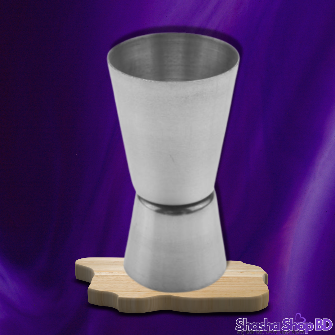 🥤 CC Double Barrel Cup Dispenser (Model: GB/T10009-1988) (Precision Measuring & Sleek Design – আপনার হোম বার বা কিচেনের জন্য একটি অত্যাবশ্যকীয় টুল!)