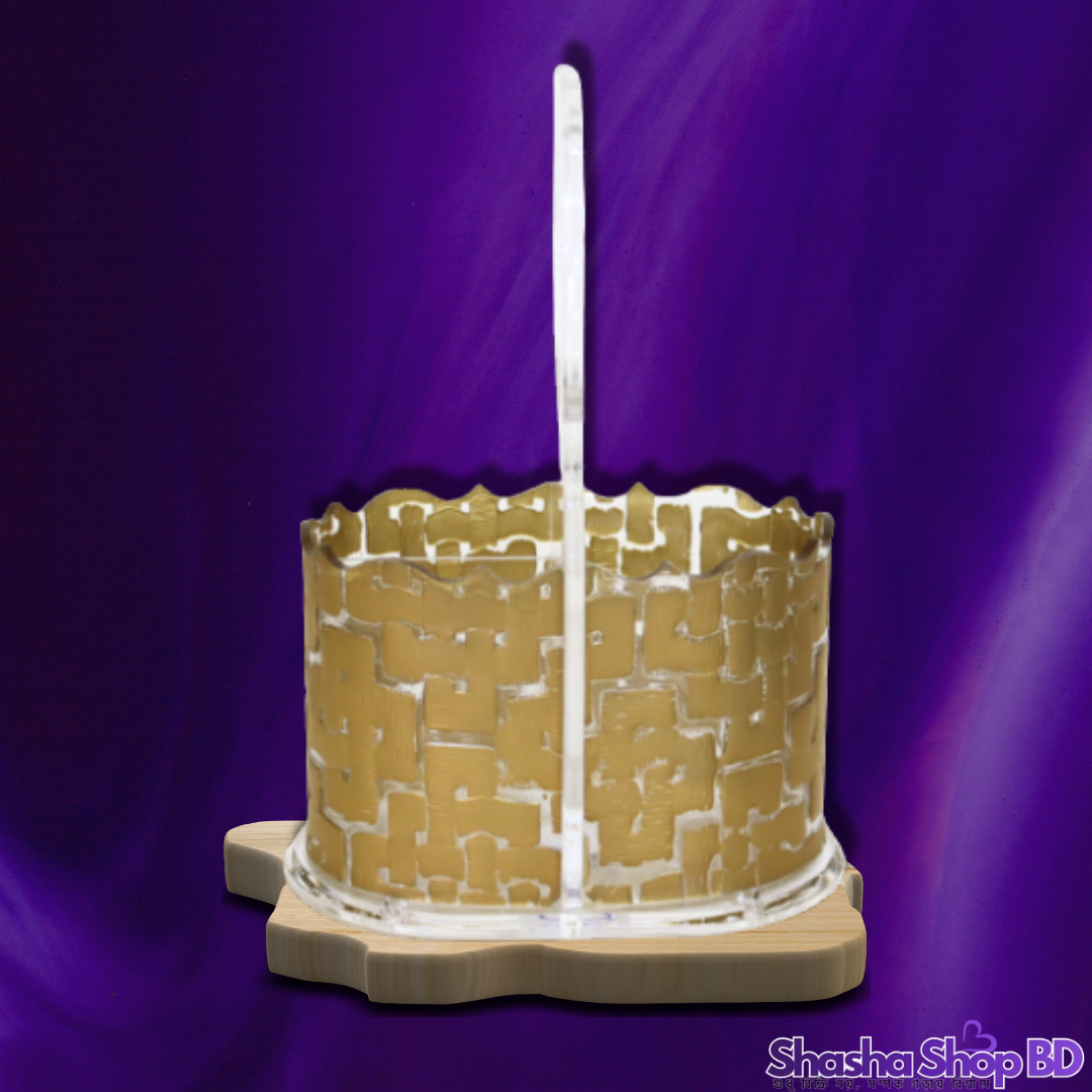 Ansa Standing Cutlery Holder (Model: AQ4248G) (Golden Mosaic Elegance – আপনার ডাইনিং টেবিলকে দিন এক রাজকীয় ও সুশৃঙ্খল ছোঁয়া!)