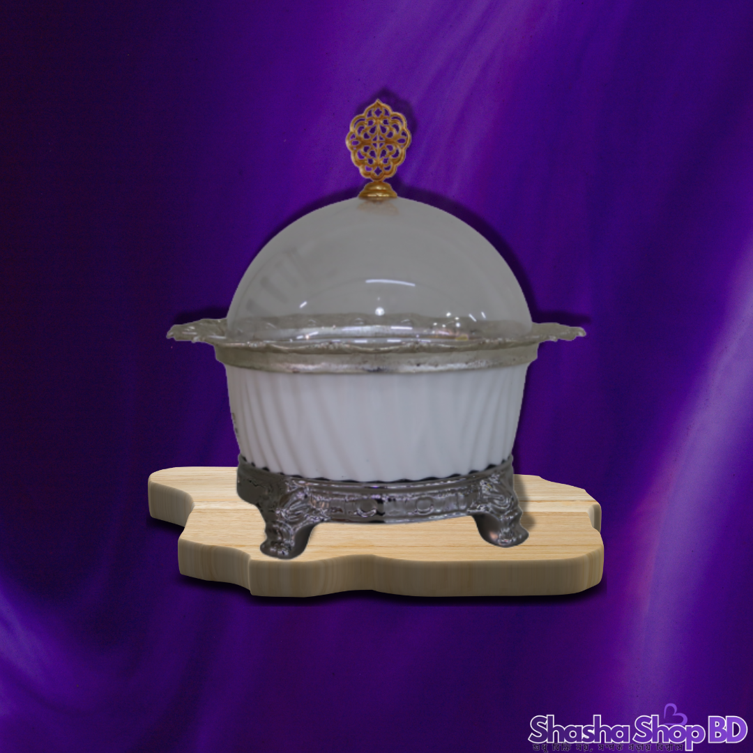 Royal 13 inch Bowl With Cover (Model: EV-1701) (Grand Serving with Royal Elegance – আপনার বিশেষ আয়োজনে নিয়ে আসুন রাজকীয় আভিজাত্য!)