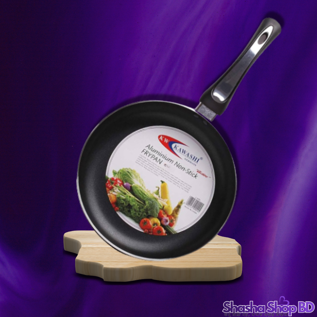 🥘 Kawashi Aluminium Non-Stick Wok Pan - 20 CM (Compact, Efficient & Healthy Cooking – আপনার প্রতিদিনের রান্নায় আনুন স্মার্ট সমাধান!)