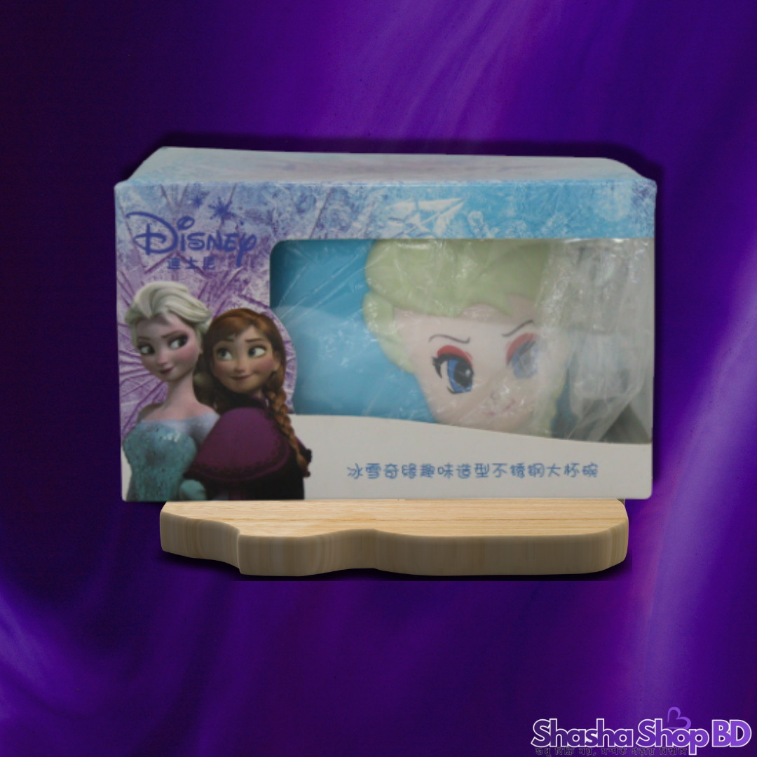 ❄️ Disney Stainless Steel Bowl - 620 ml (Model: DP2316) (Healthy Mealtime with Frozen Magic – আপনার সোনামণির খাবারের সময়কে করুন আরও আনন্দদায়ক!)