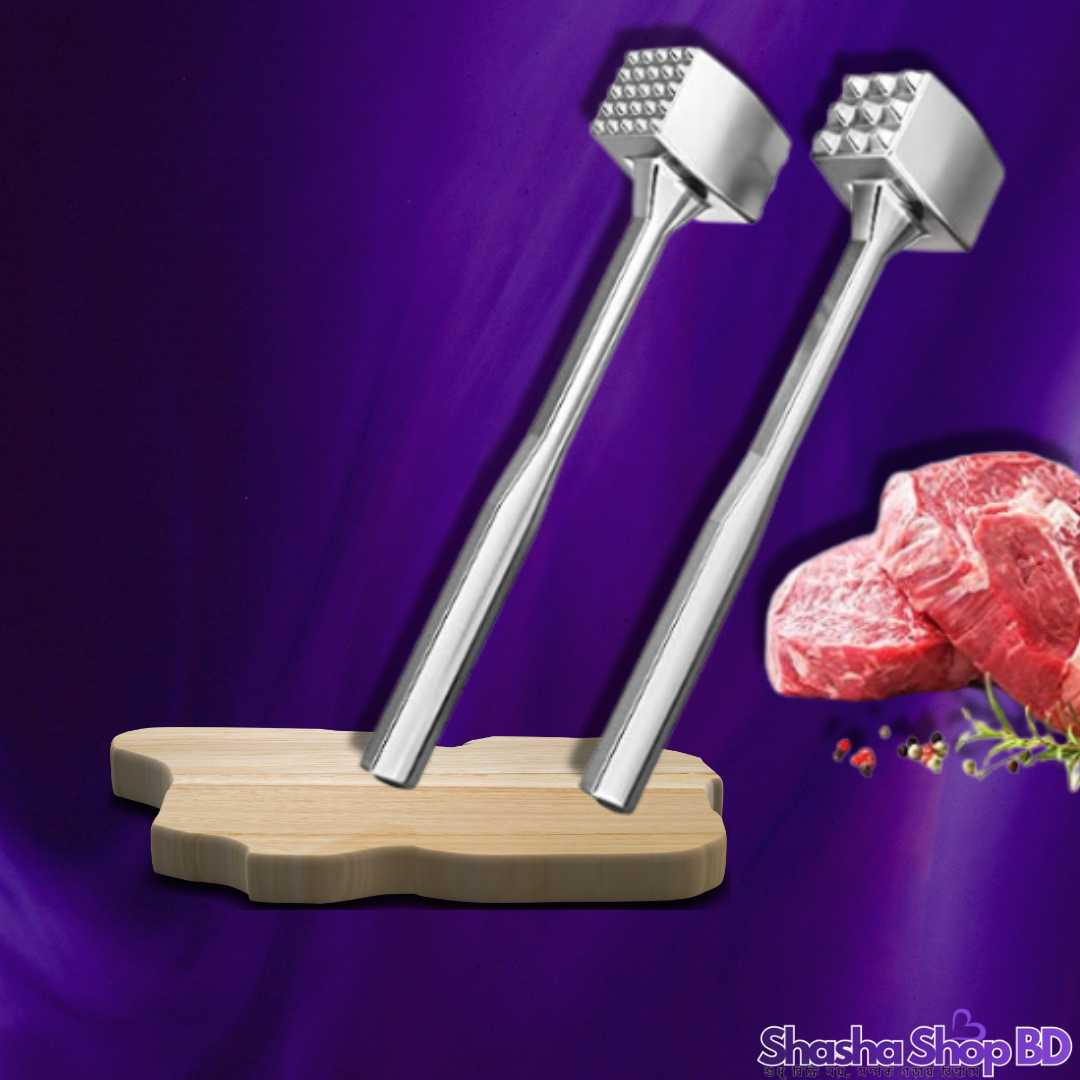 🥩 Red Cherry Meat Tenderizer Hammer (Model: KW-1054) (Make Every Bite Juicier & Tender – আপনার রান্নায় আনুন পেশাদার শেফদের মতো স্বাদ!)