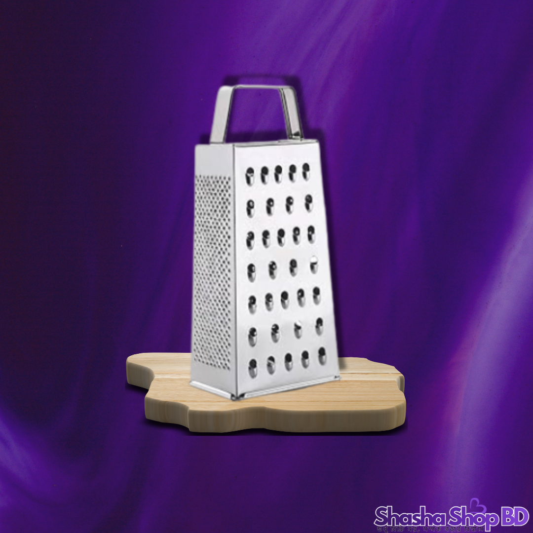 Red Cherry Kitchen Grater - 8 Inch (Model: KW-254M) (Versatile Grating Made Easy – আপনার রান্নাঘরের গ্রেটিং বা কুচি করার কাজকে করুন আরও নিখুঁত!)