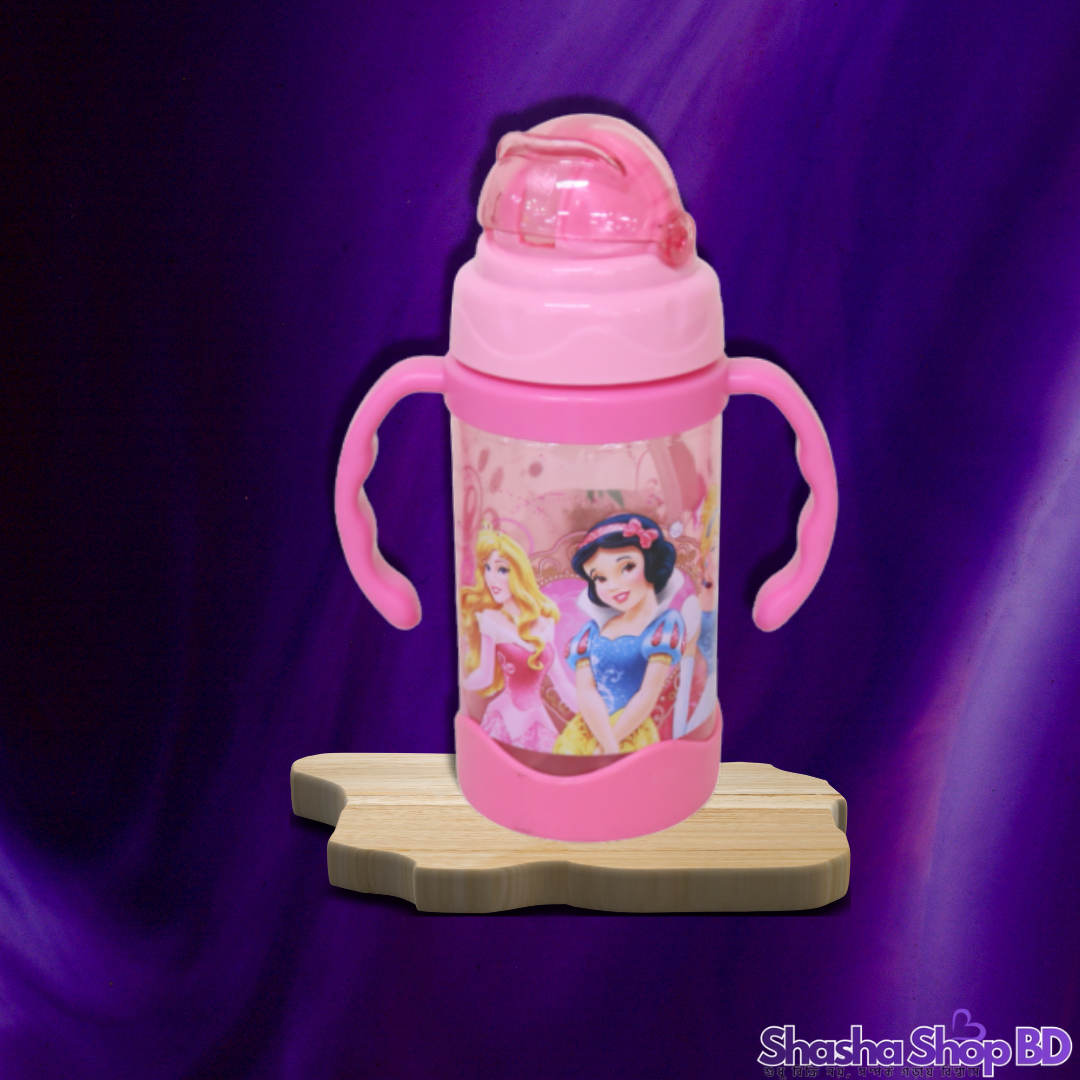 👸 Disney Princess Kids Water Bottle - Model: HM1721-1/2/3 (Making Hydration Fun – আপনার ছোট্ট রাজকুমারীর প্রতিদিনের সঙ্গী!)