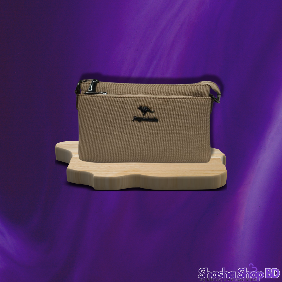 Premium Kangaroo Logo Crossbody Purse Bag - স্টাইলিশ এবং কমফোর্টেবল লেডিস ব্যাগ