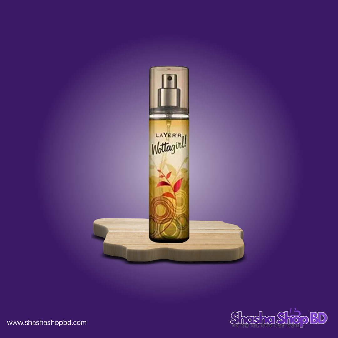 🍋 Layer'r Wottagirl Fresh Citrus Body Splash - 135ml (Burst of Zesty Freshness – লেবু আর সাইট্রাসের সতেজতায় নিজেকে রাখুন সারাদিন চনমনে!)