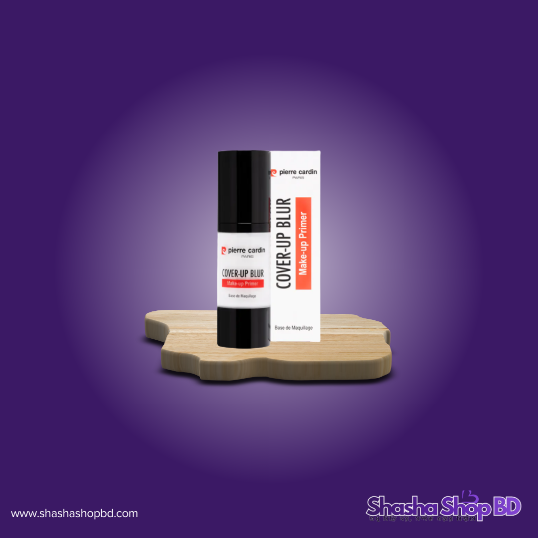 Pierre Cardin Cover-Up Blur Make-up Primer - 30ml (The Perfect Canvas – দীর্ঘস্থায়ী এবং নিখুঁত মেকআপের গোপন রহস্য!)