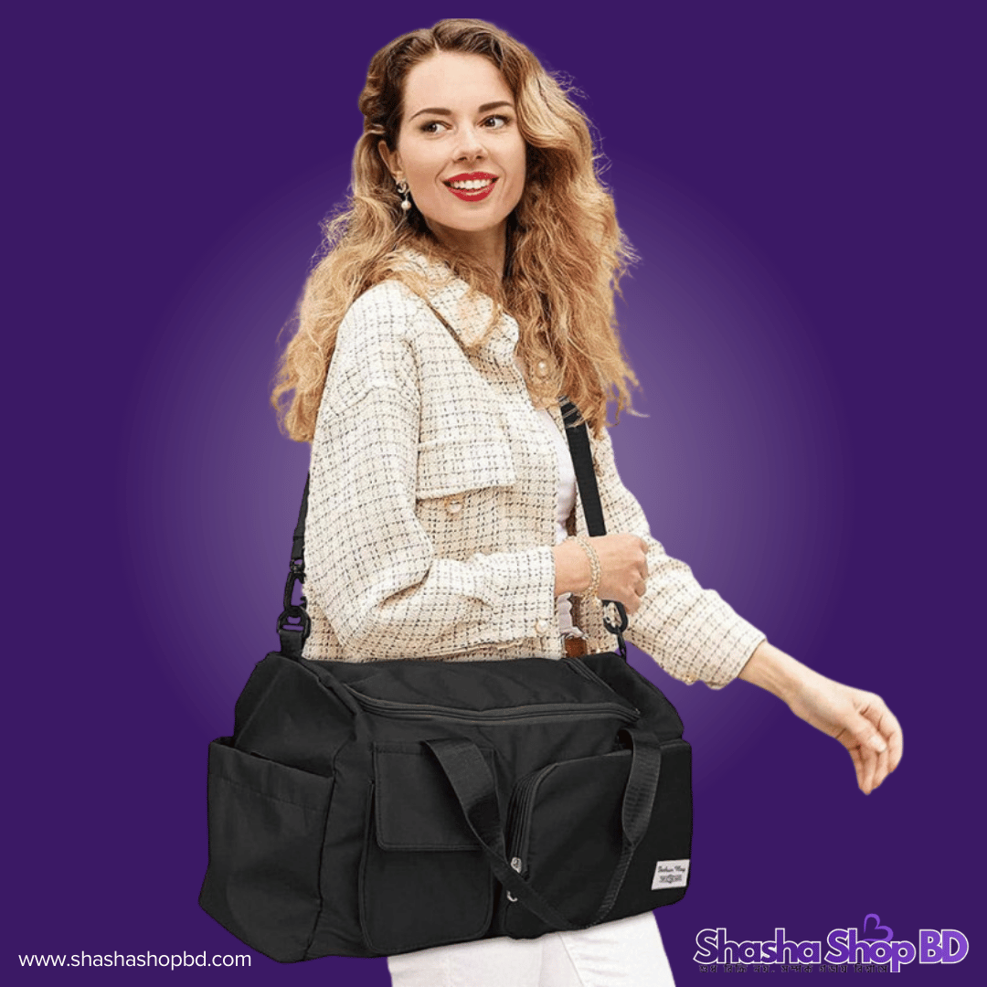 Fashionable Large Capacity Travel & Gym Bag - স্টাইলিশ এবং মাল্টি-ফাংশনাল ব্যাগ