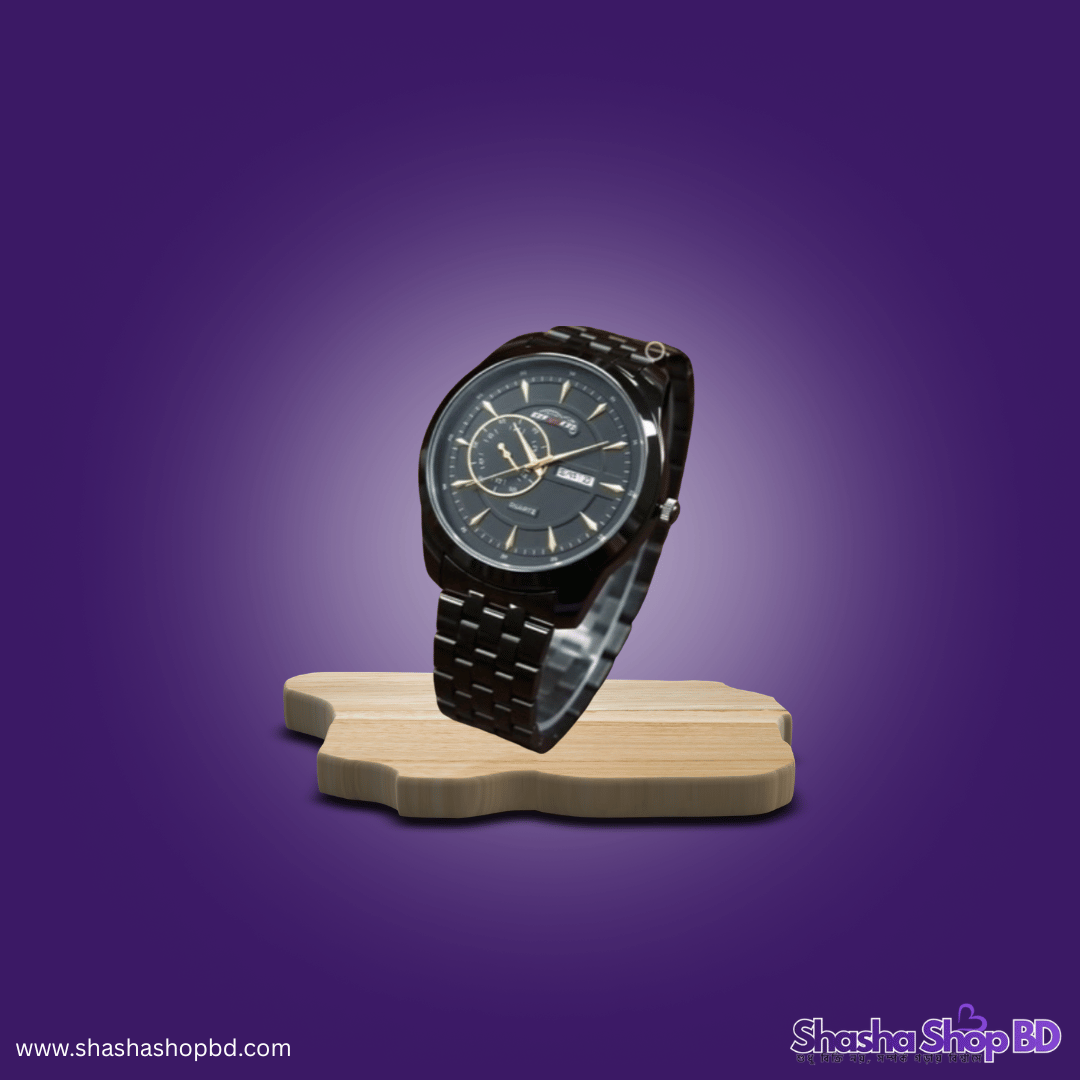 ⌚ Gixxer Metal Chain Watch (Bold Design & Rugged Elegance – গতির সাথে স্টাইলের এক দুর্ধর্ষ মেলবন্ধন!)