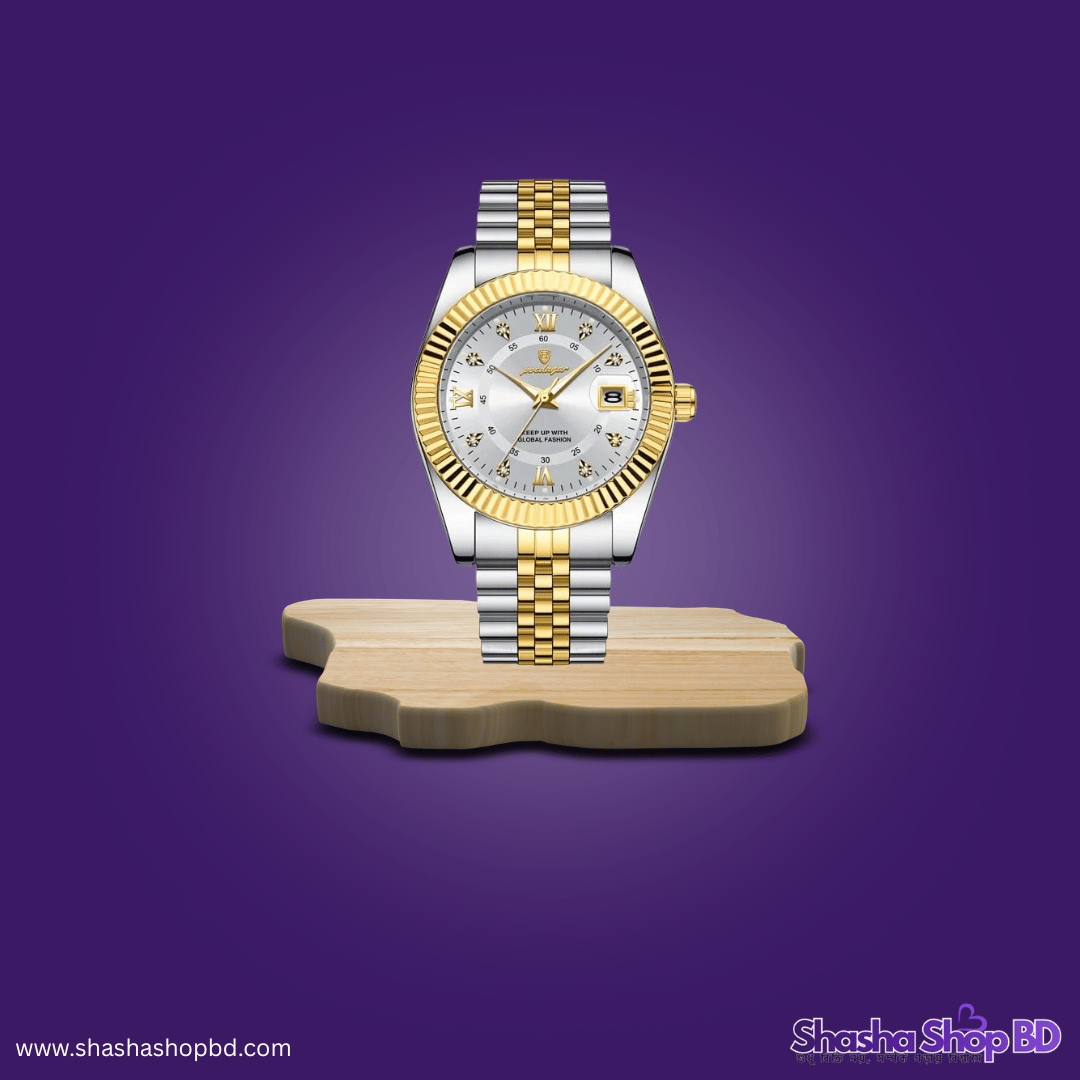 Poedagar 910 Model Fashion Watch for Men - আভিজাত্য এবং মডার্ন স্টাইলের মেলবন্ধন