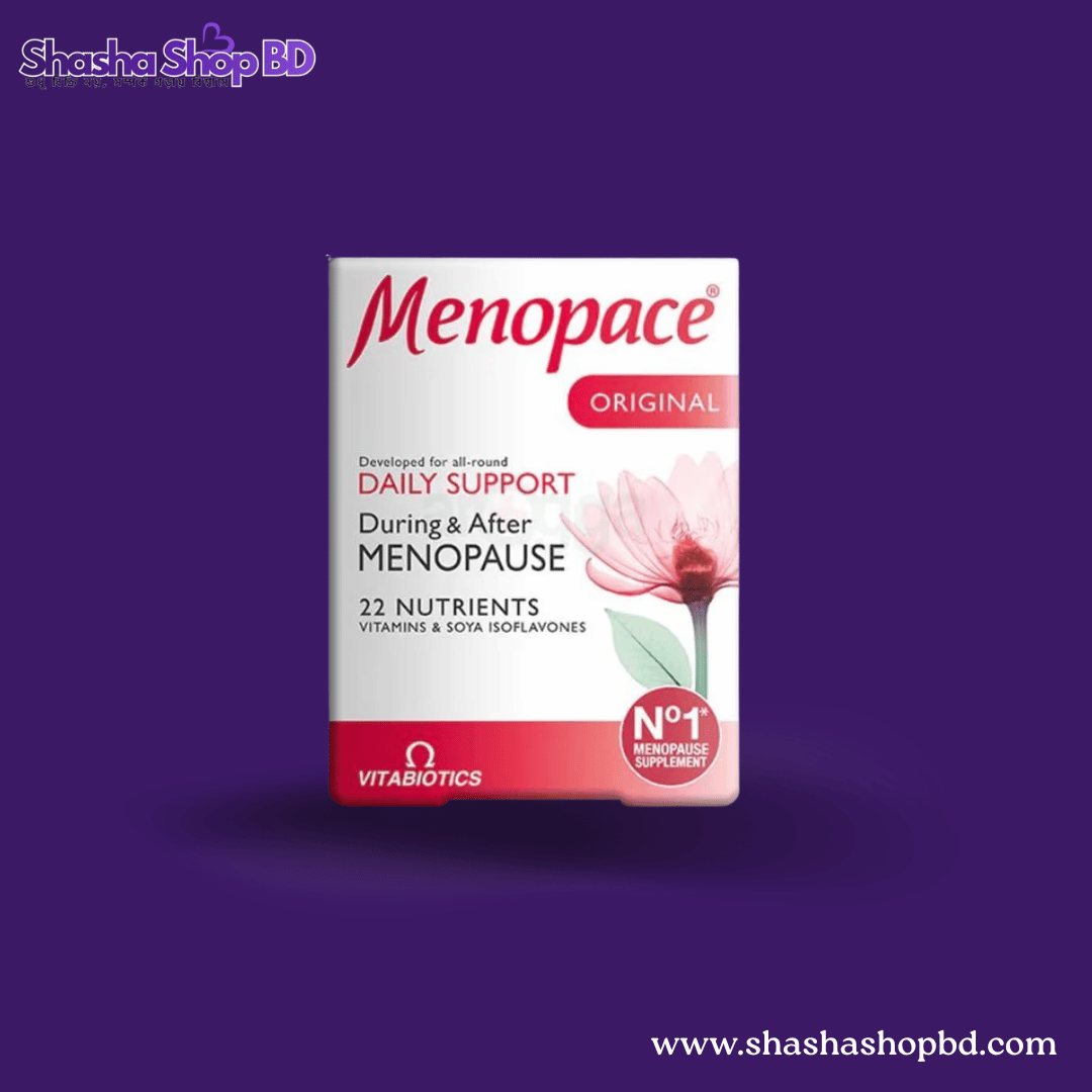 Menopace Original Vitabiotics (30 Tablets) - মেনোপজ পরবর্তী সুস্বাস্থ্য | Shasha Shop BD