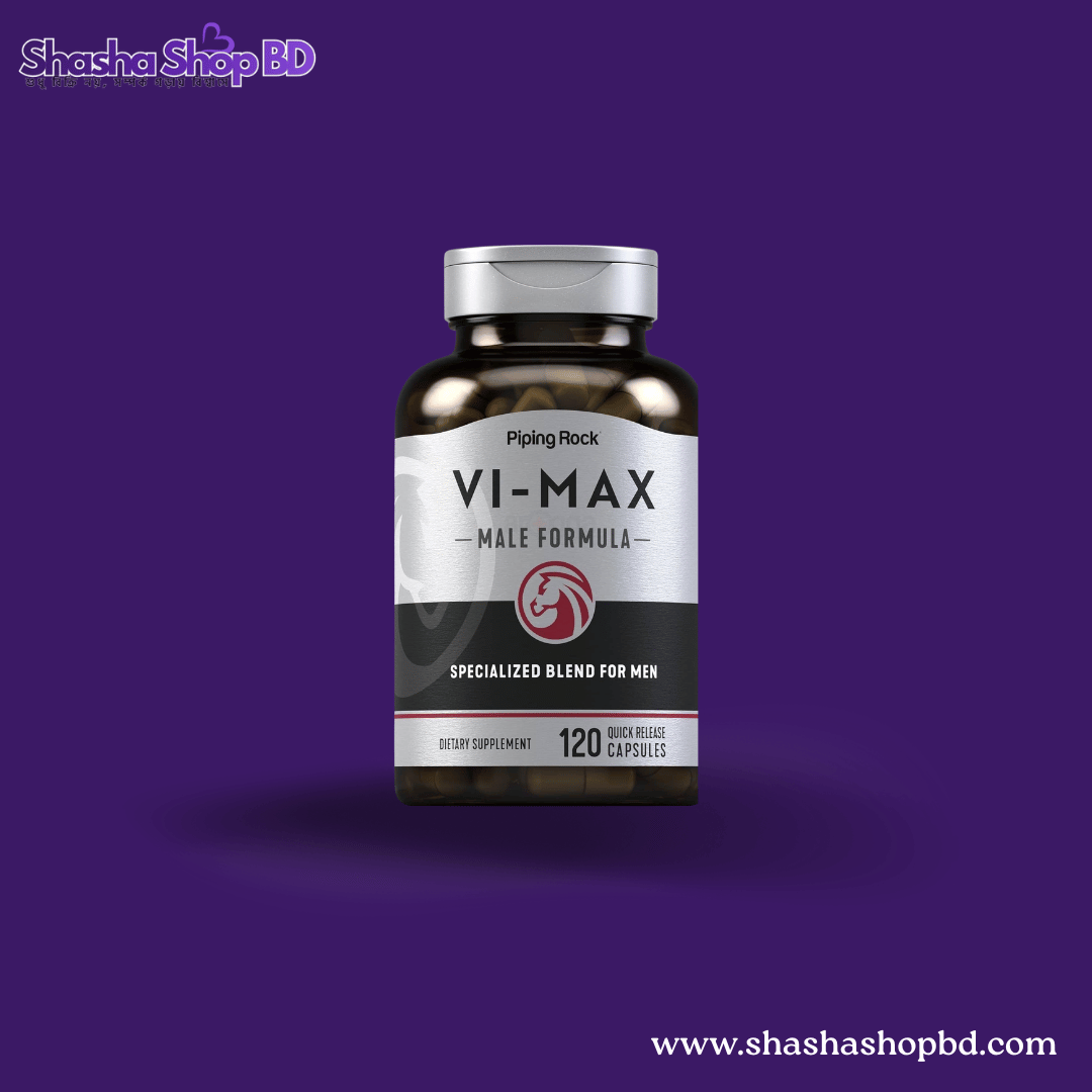 Vi-Max Male Formula "MEN ONLY" (120 Quick Release Capsules) | Shasha Shop BD