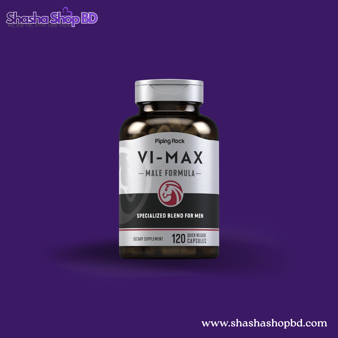 Vi-Max Male Formula "MEN ONLY" (120 Quick Release Capsules) | Shasha Shop BD