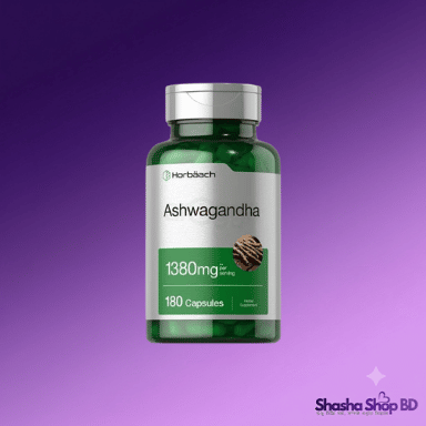 Horbäach Ashwagandha 1380mg – High Potency Formula (180 Capsules)