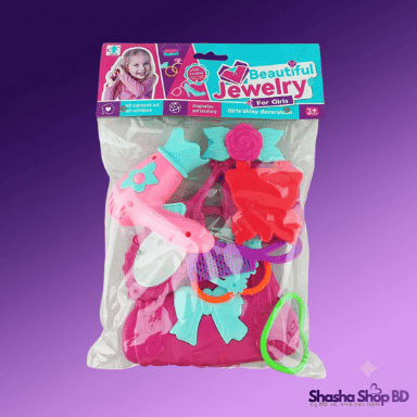 Kids Beautiful Jewellery Toy Set for Girls – Colorful Play Accessories (Ages 3+)