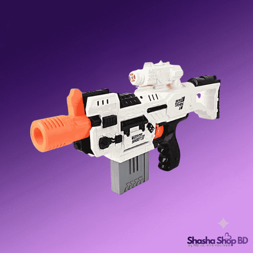 Swift Launcher Blaster Gun 16x Suction Bullets – Kids Toy | Shasha Shop BD