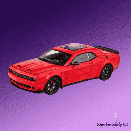 1:24 Dodge Challenger Chi Zhi Diecast Car CZ172 – Sound & Light | Shasha Shop BD
