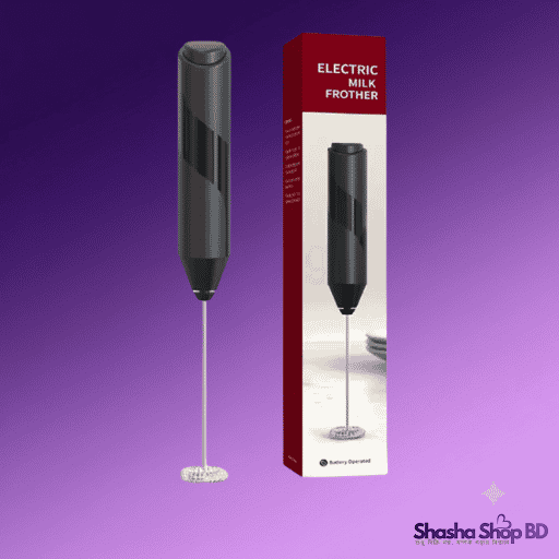 Electric Milk Frother Handheld – Battery Operated Foam Maker | Shasha Shop BD