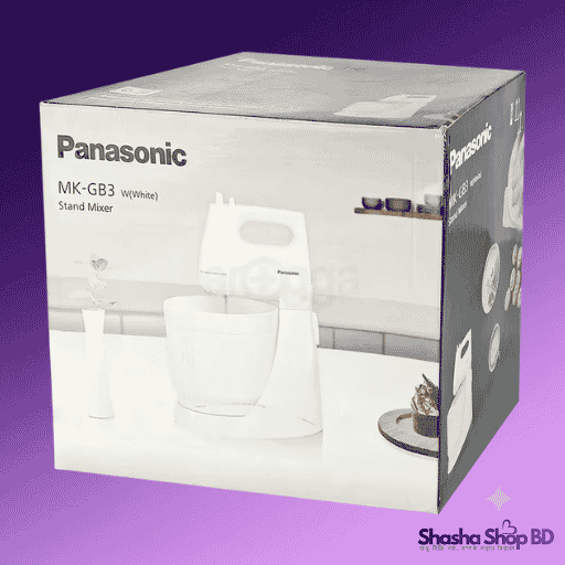 Panasonic MK-GB3 White Stand Mixer - 175W, 3.5L Bowl - Shasha Shop BD