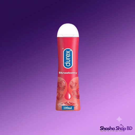 Durex Play Sweet Strawberry Lube 100ml - Water Based, Flavored - Shasha Shop BD