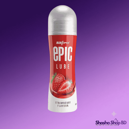 Manforce Epic Lube Strawberry Flavored 60ml | Shasha Shop BD
