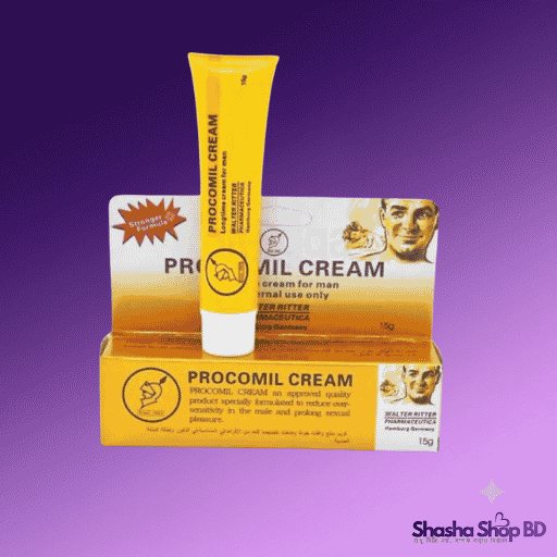 Procomil Delay Cream 15g - Original Germany Longtime Cream for Men | Shasha Shop BD