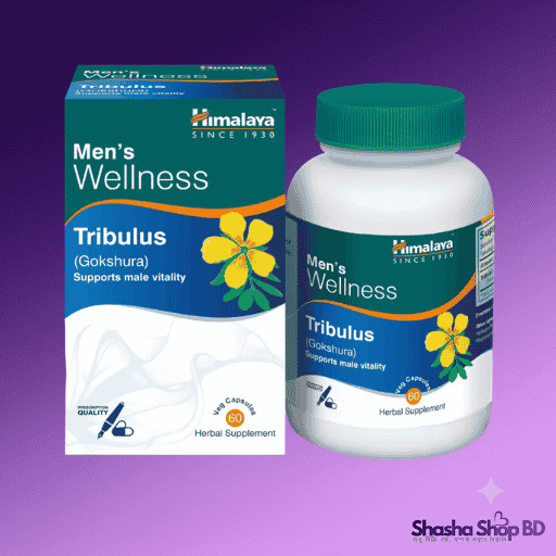 Himalaya Men's Wellness Tribulus Gokshura 60 Veg Capsules | Shasha Shop BD