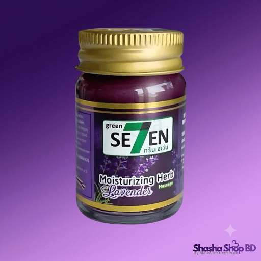 Green Seven Moisturizing Herb Lavender Balm 50g - Thailand | Shasha Shop BD
