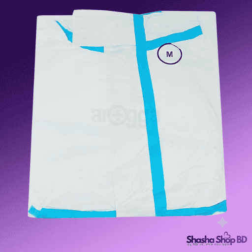 Premium Disposable Surgical Gown PPE - Size M | Shasha Shop BD
