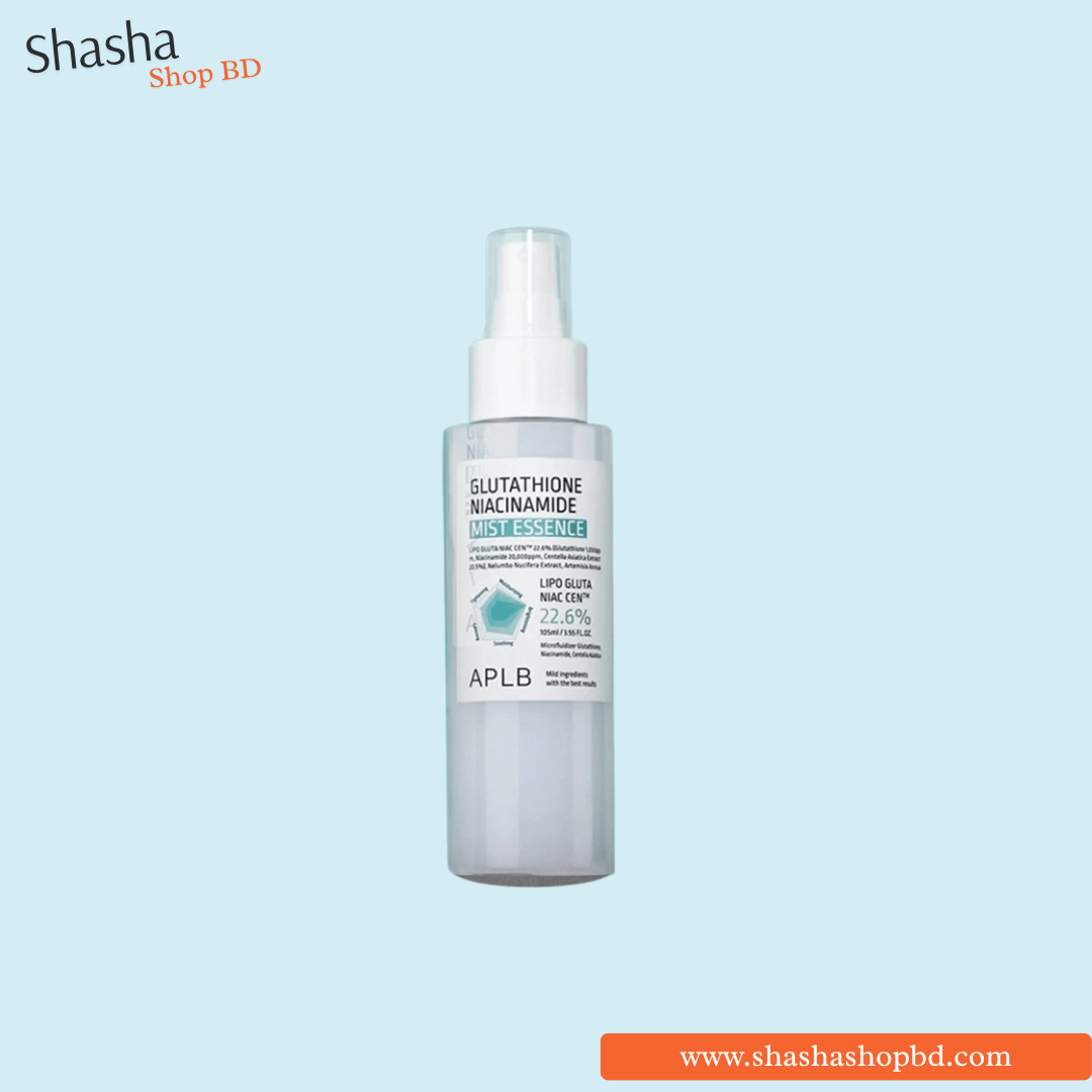 APLB Glutathione Niacinamide Mist Essence 105ml | Shasha Shop BD