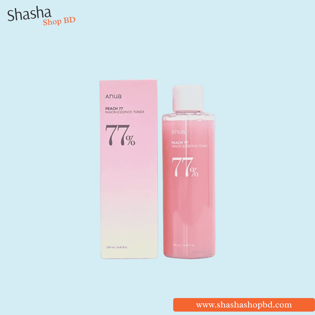 Anua Peach 77% Niacin Essence Toner 250ml | Shasha Shop BD