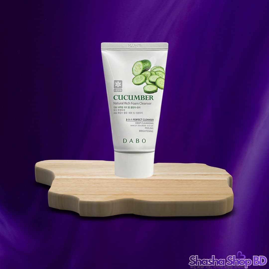 Dabo Cucumber Natural Rich Foam (60ml) | Shasha Shop BD