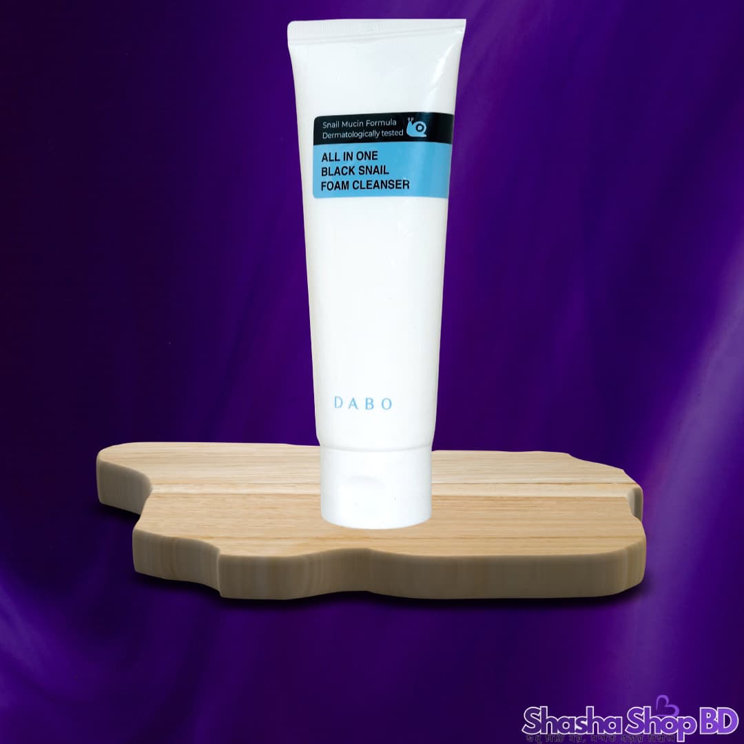 Dabo All In One Black Snail Foam Cleanser (120ml) | Shasha Shop BD