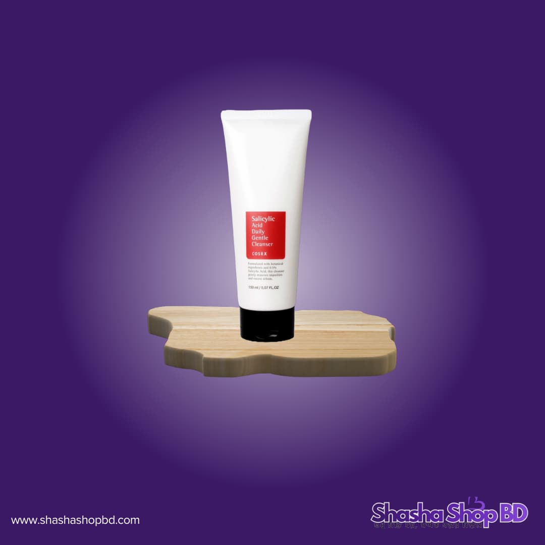 COSRX Salicylic Acid Daily Gentle Cleanser 150ml | Acne Control Face Wash | Shasha Shop BD